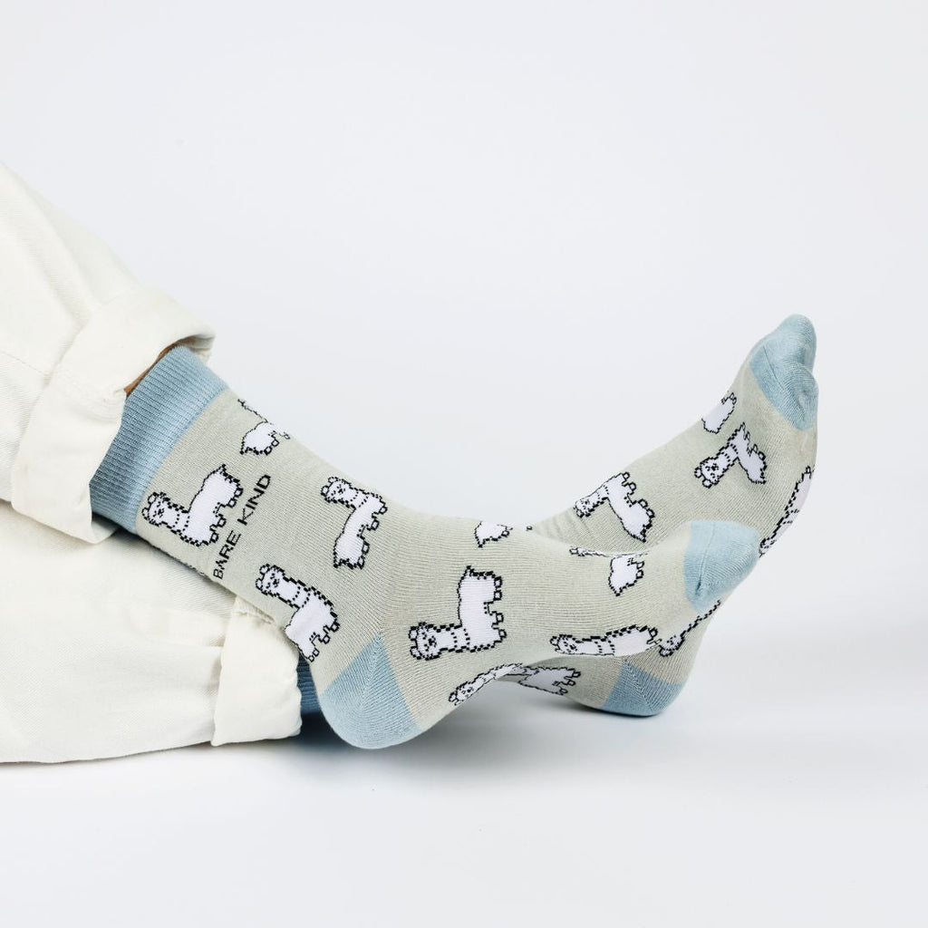 Save the Alpaca Bamboo Socks