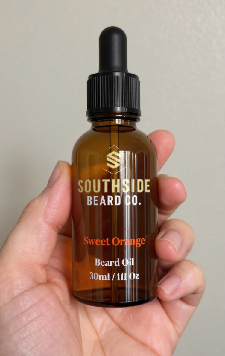 Sweet Orange Beard Oil | 30ml | Burst of Citrus | Softens Beard | Non-Greasy