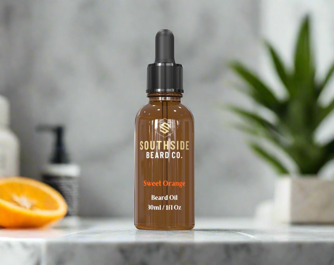 Sweet Orange Beard Oil | 30ml | Burst of Citrus | Softens Beard | Non-Greasy