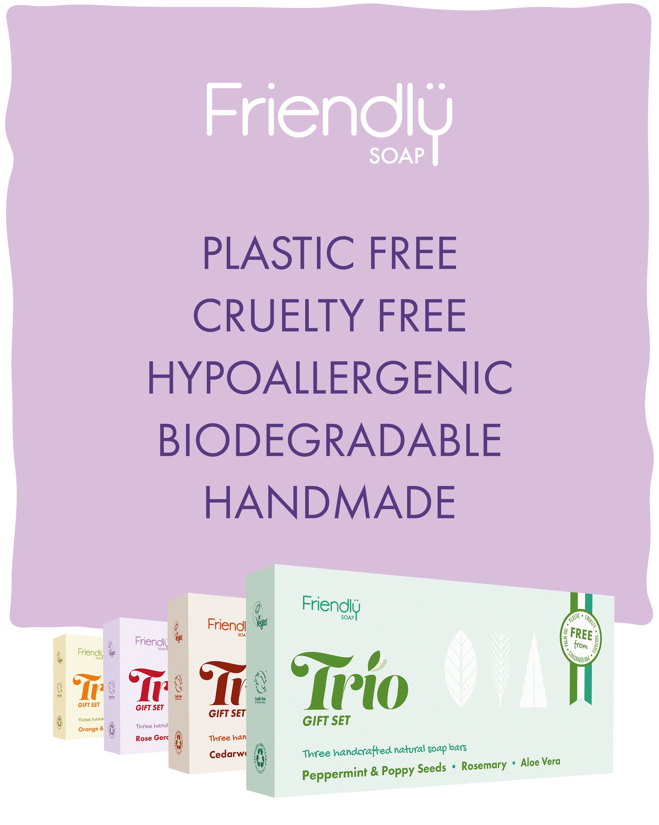 Trio Gift Set - Cedarwood, Cinnamon, Patchouli & Sandalwood