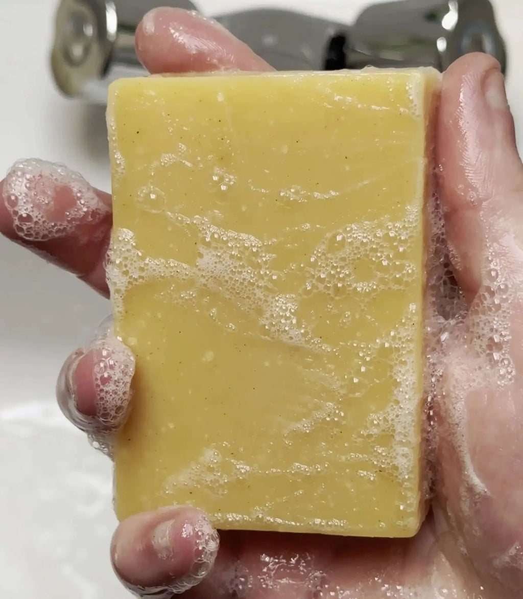 Cedarwood & Spanish Verbena with Turmeric Natural Soap Bar