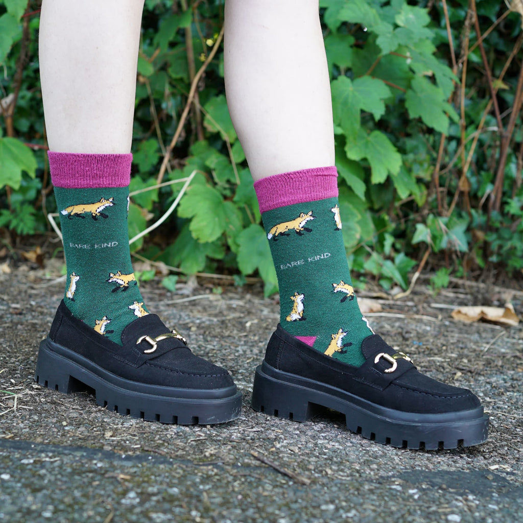 UK Wildlife Bundle of 4 Bamboo Sock Set