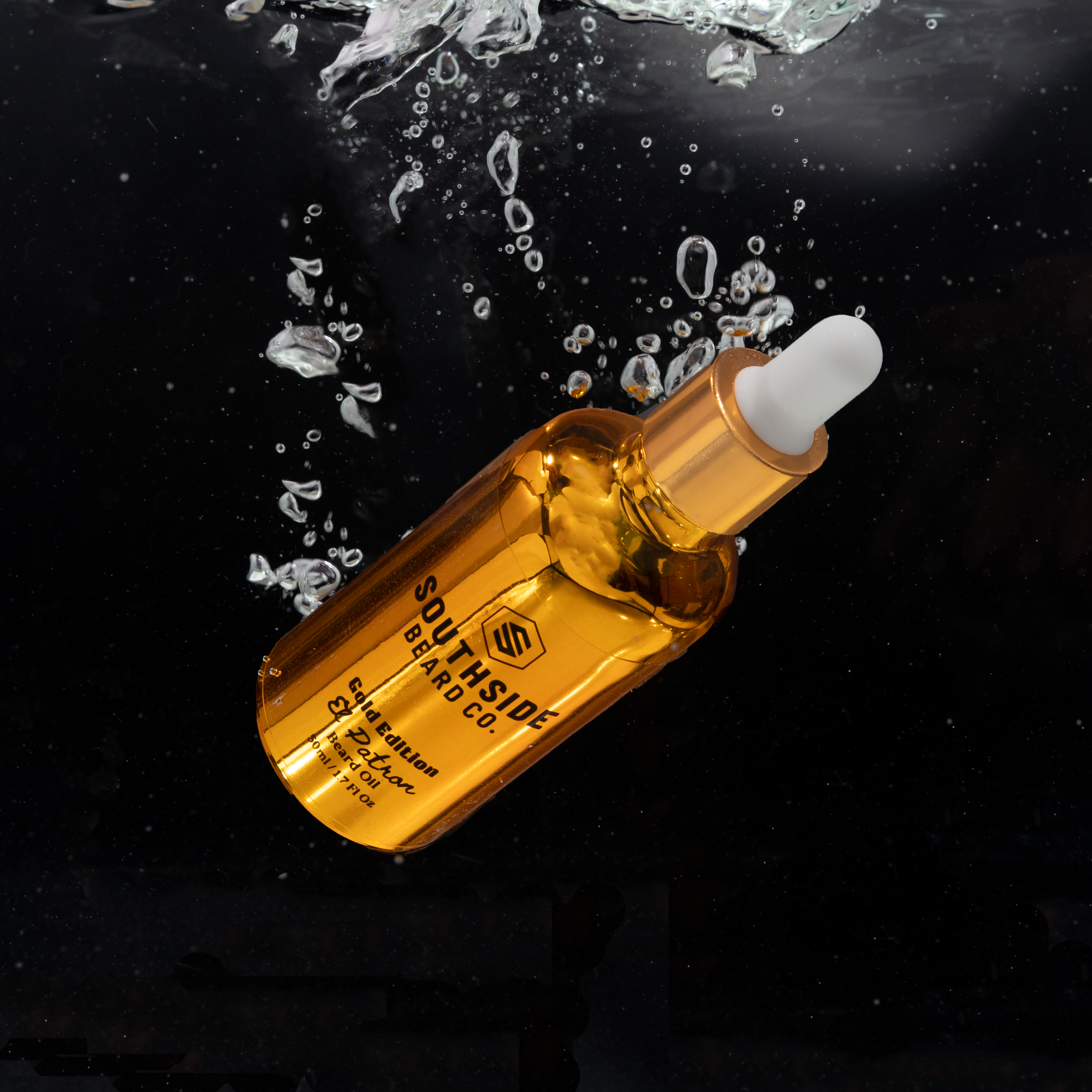 Gold Edition Beard Oil (50ml) | Oud Scent Beard Oil | Softens and Hydrates
