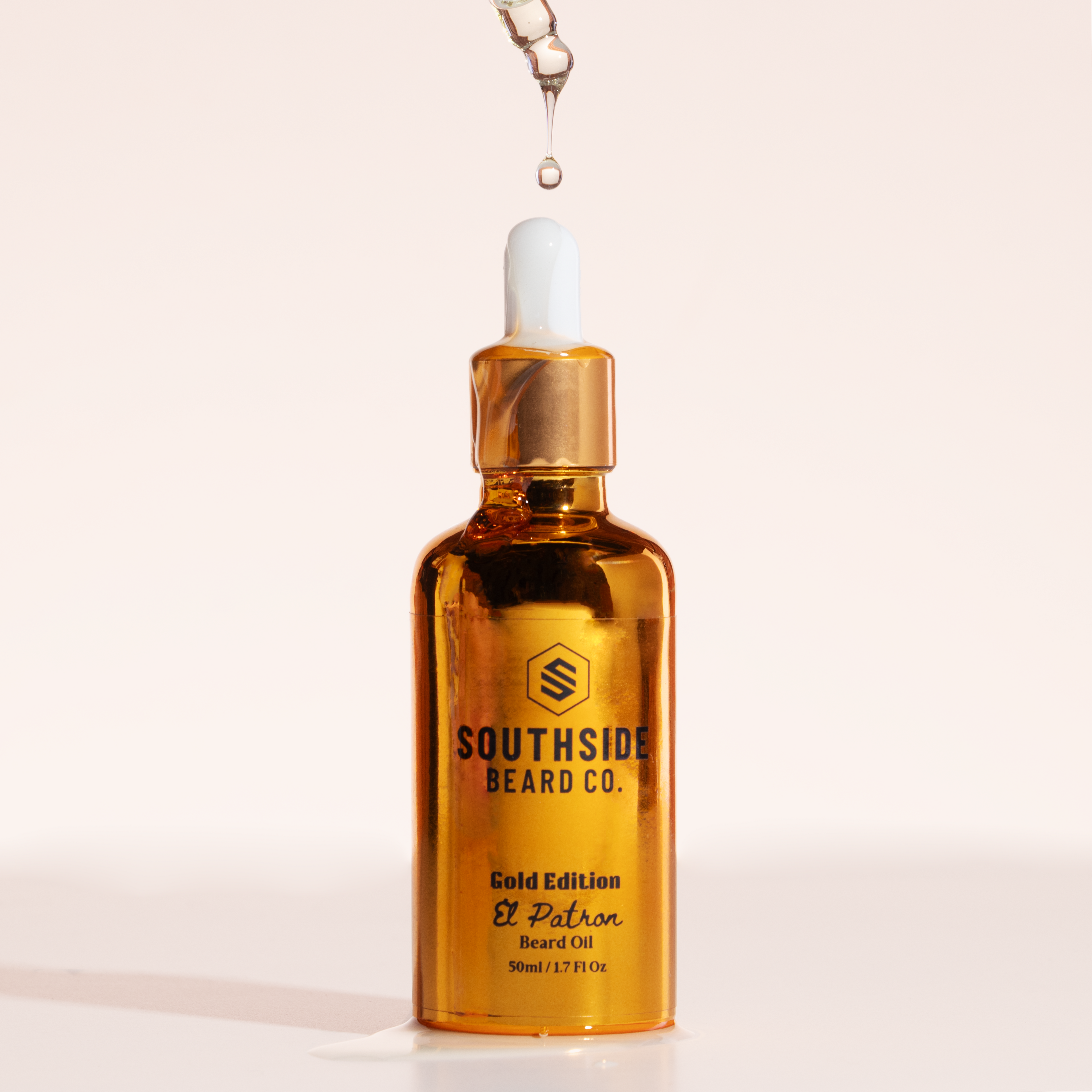Gold Edition Beard Oil (50ml) | Oud Scent Beard Oil | Softens and Hydrates