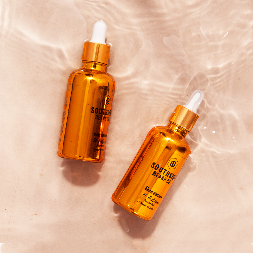 Gold Edition Beard Oil (50ml) | Oud Scent Beard Oil | Softens and Hydrates